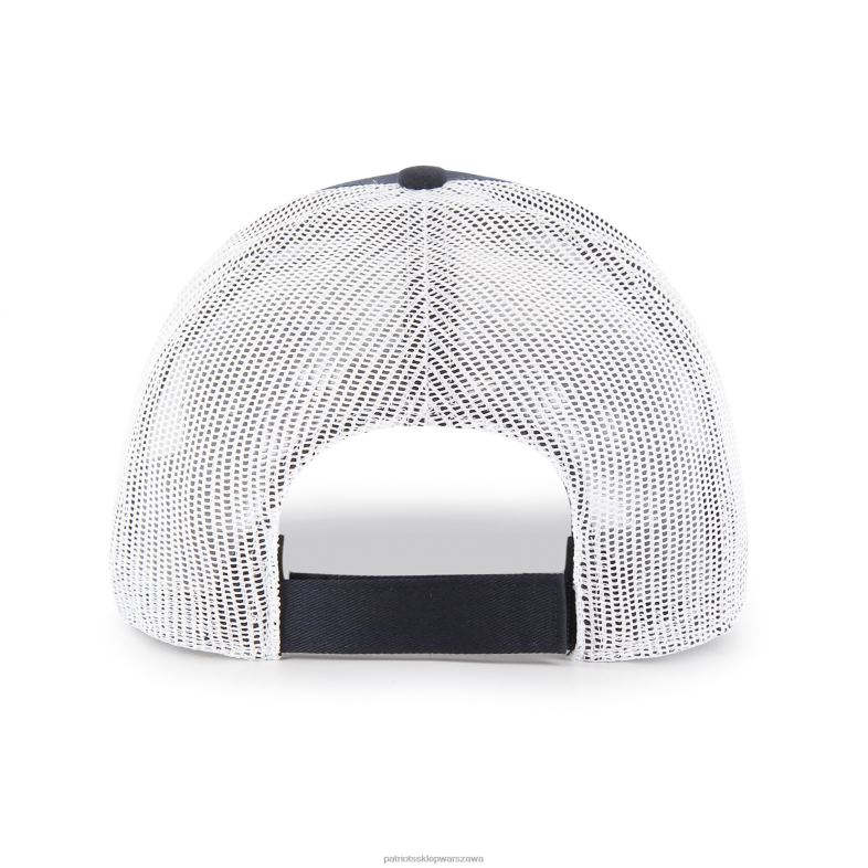 Patriots Jersey Dzieci 47 Granatowo-biała regulowana czapka typu trucker Akcesoria 6RBB2963