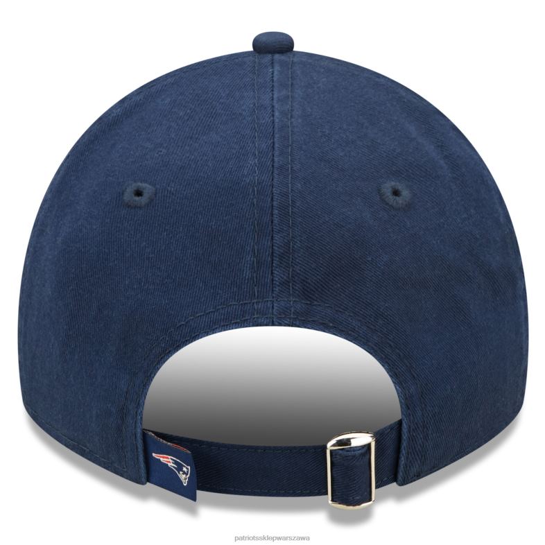 Patriots Jersey Dzieci Nowa era Navy 2022 Sideline regulowana czapka 9twenty Akcesoria 6RBB2990