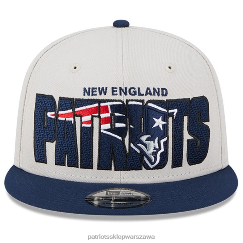 Patriots Jersey Dzieci Nowa era kamień/granatowy 2023 nfl draft 9fifty regulowana czapka z daszkiem Akcesoria 6RBB2965