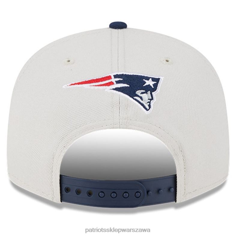 Patriots Jersey Dzieci Nowa era kamień/granatowy 2023 nfl draft 9fifty regulowana czapka z daszkiem Akcesoria 6RBB2965