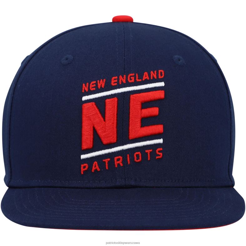 Patriots Jersey Dzieci Regulowana czapka typu snapback w kolorze granatowym Akcesoria 6RBB2994