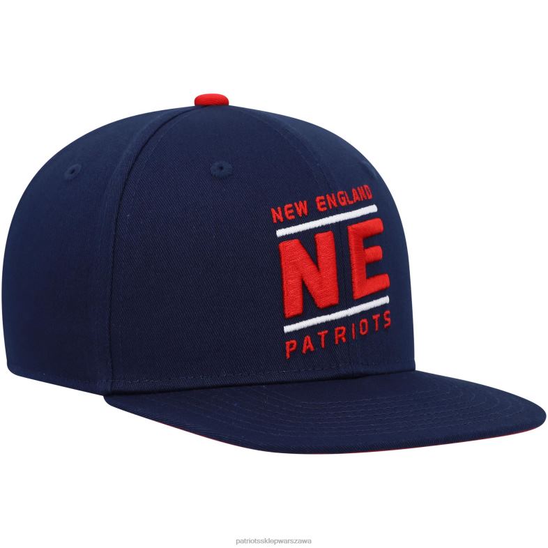 Patriots Jersey Dzieci Regulowana czapka typu snapback w kolorze granatowym Akcesoria 6RBB2994