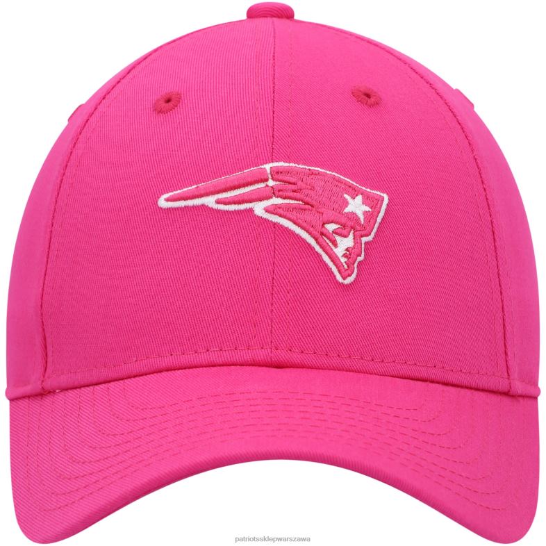Patriots Jersey Dzieci dziewczęca czapka z regulacją w kolorze różowym Akcesoria 6RBB2969