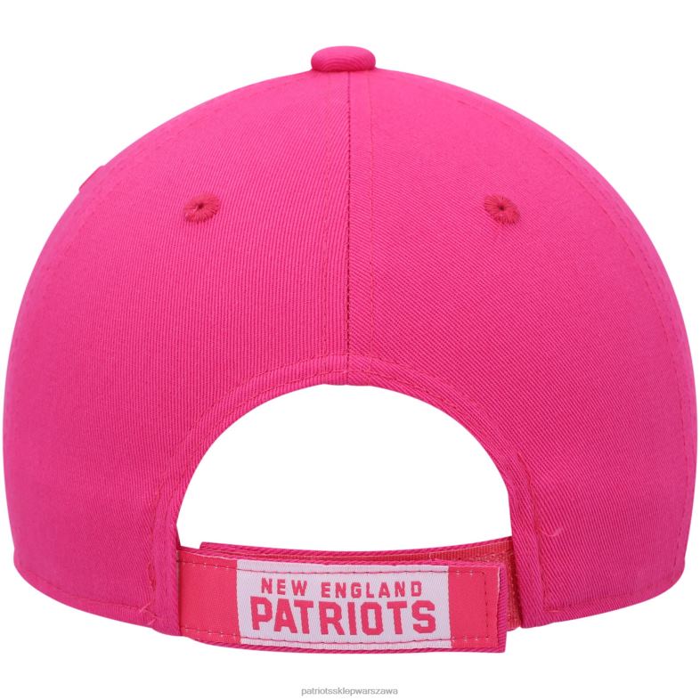 Patriots Jersey Dzieci dziewczęca czapka z regulacją w kolorze różowym Akcesoria 6RBB2969