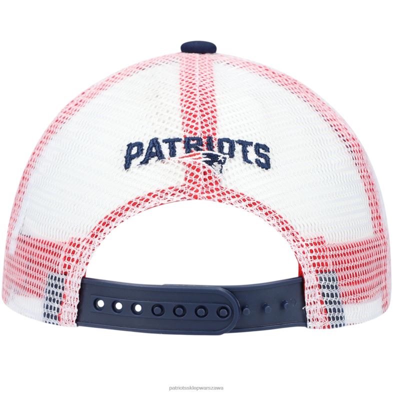 Patriots Jersey Dzieci przedszkolna czapka z daszkiem typu snapback w kolorze granatowo-białym Akcesoria 6RBB2966