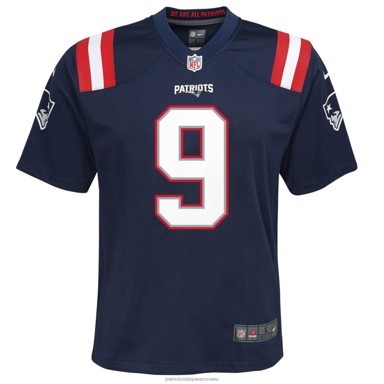 Patriots Jersey Dzieci granatowa koszulka meczowa nike matthew judon odzież 6RBB3045