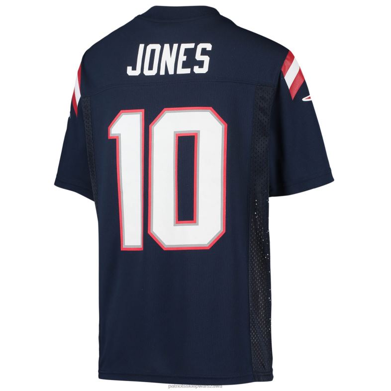 Patriots Jersey Dzieci granatowa replika koszulki mac jones odzież 6RBB3057