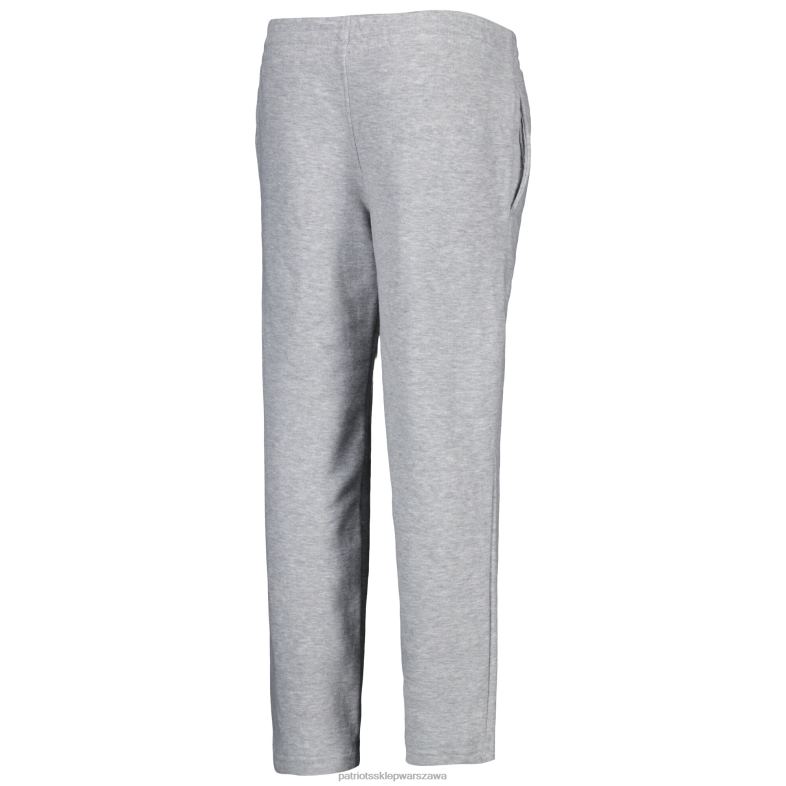 Patriots Jersey Dzieci Granatowo-szary melanżowy podwójny sweter z kapturem i spodniami odzież 6RBB3041