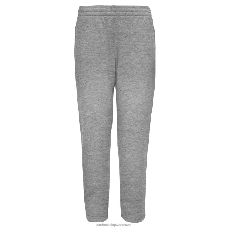 Patriots Jersey Dzieci Granatowo-szary melanżowy zestaw bluza z kapturem i spodnie w stylu fan flare odzież 6RBB3042