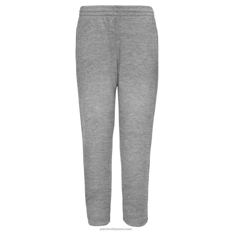 Patriots Jersey Dzieci Granatowo-szary melanżowy zestaw dla maluchów z podwójną bluzą i spodniami odzież 6RBB3034