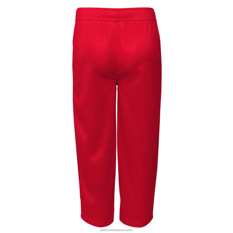 Patriots Jersey Dzieci Granatowy/czerwony zestaw dżersejowy top i spodnie z dekoltem w szpic dla malucha odzież 6RBB3060