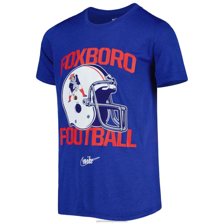 Patriots Jersey Dzieci T-shirt Nike Royal Hometown Legend Performance odzież 6RBB3109