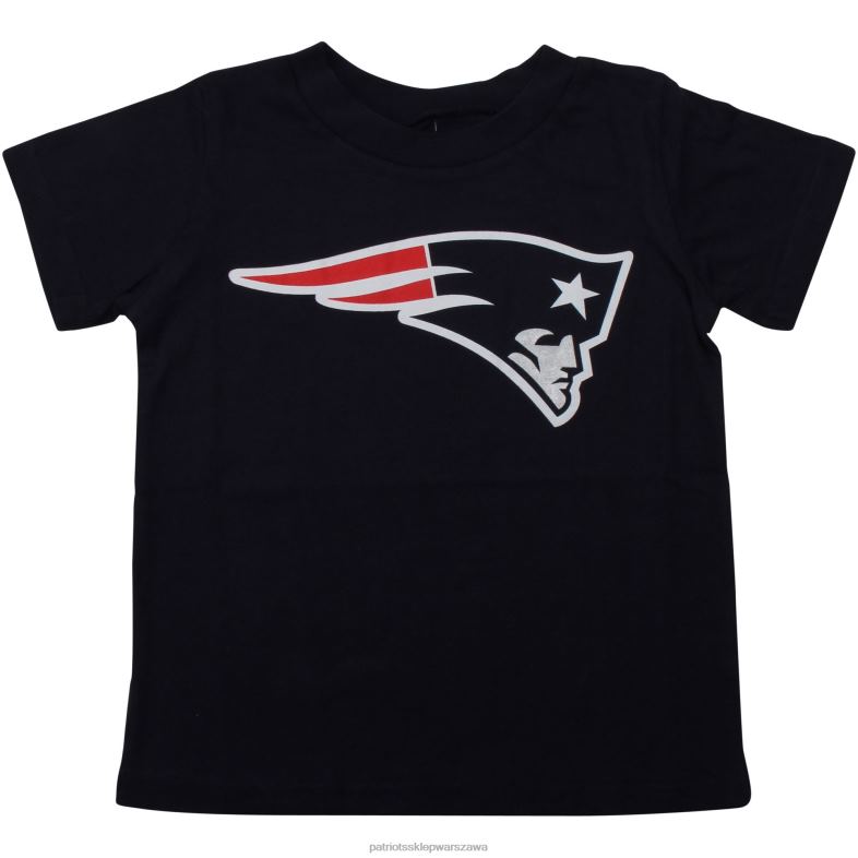 Patriots Jersey Dzieci granatowa koszulka dla malucha z logo drużyny odzież 6RBB3096