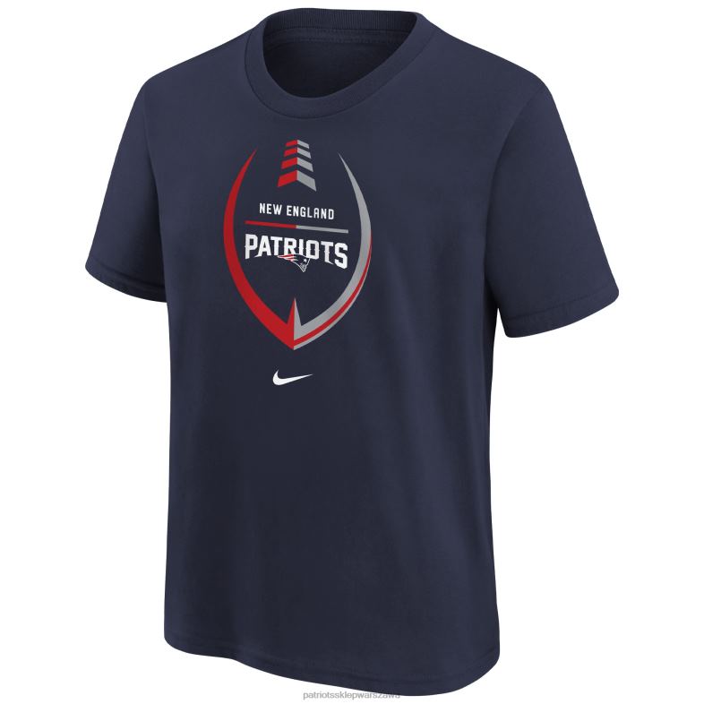 Patriots Jersey Dzieci granatowa koszulka piłkarska Nike Icon odzież 6RBB3115