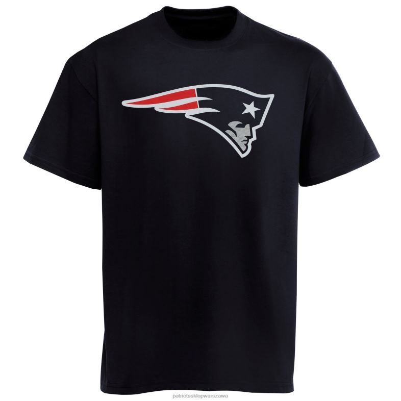 Patriots Jersey Dzieci granatowa koszulka z logo zespołu odzież 6RBB3098