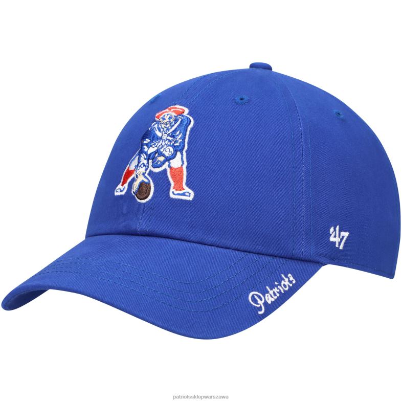 Patriots Jersey kobiety 47 – Regulowana czapka Royal Miata Clean Up Legacy Akcesoria 6RBB2268