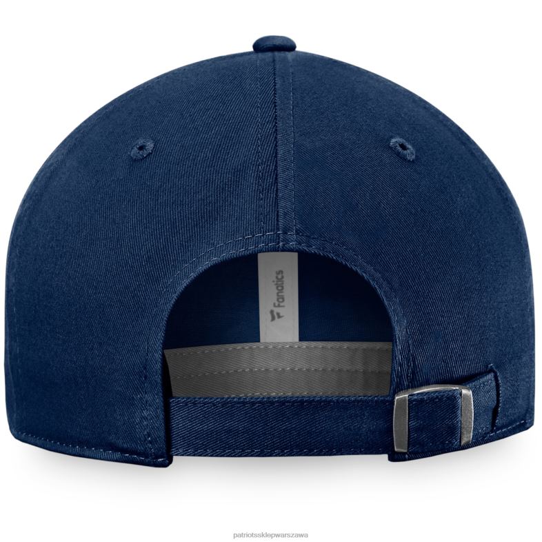 Patriots Jersey kobiety Fanatics branded granatowa, nieskazitelna, regulowana czapka Akcesoria 6RBB2274