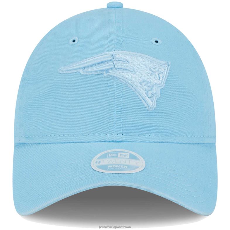 Patriots Jersey kobiety New Era Jasnoniebieska Kolor Pack Brights 9Twenty Regulowana Czapka Akcesoria 6RBB2286
