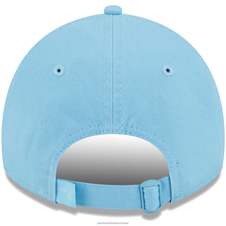 Patriots Jersey kobiety New Era Jasnoniebieska Kolor Pack Brights 9Twenty Regulowana Czapka Akcesoria 6RBB2286
