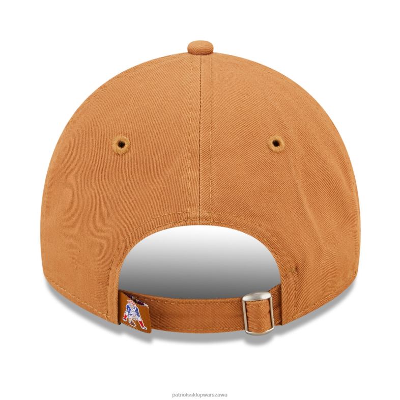 Patriots Jersey kobiety Nowa era brązowy rdzeń klasyczny 2.0 9twenty regulowana czapka Akcesoria 6RBB2271
