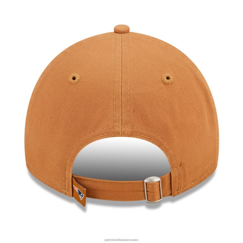 Patriots Jersey kobiety Nowa era brązowy rdzeń klasyczny 2.0 9twenty regulowana czapka Akcesoria 6RBB2299