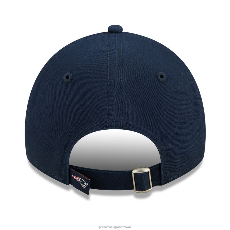 Patriots Jersey kobiety Regulowana czapka New Era Navy Formed 9Twenty Akcesoria 6RBB2284