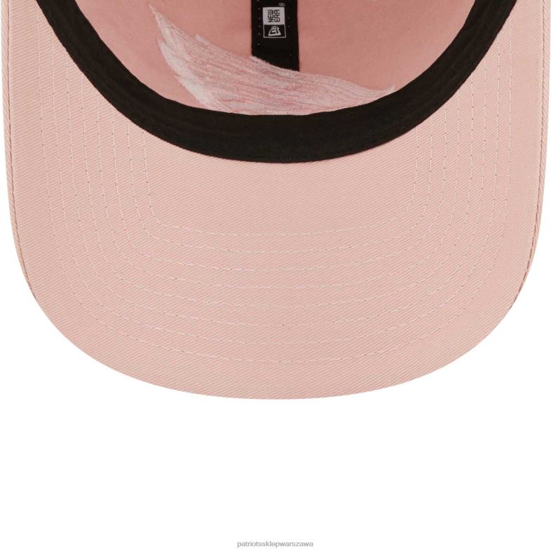 Patriots Jersey kobiety new era pink core classic 2.0 tonal 9twenty regulowana czapka Akcesoria 6RBB2264