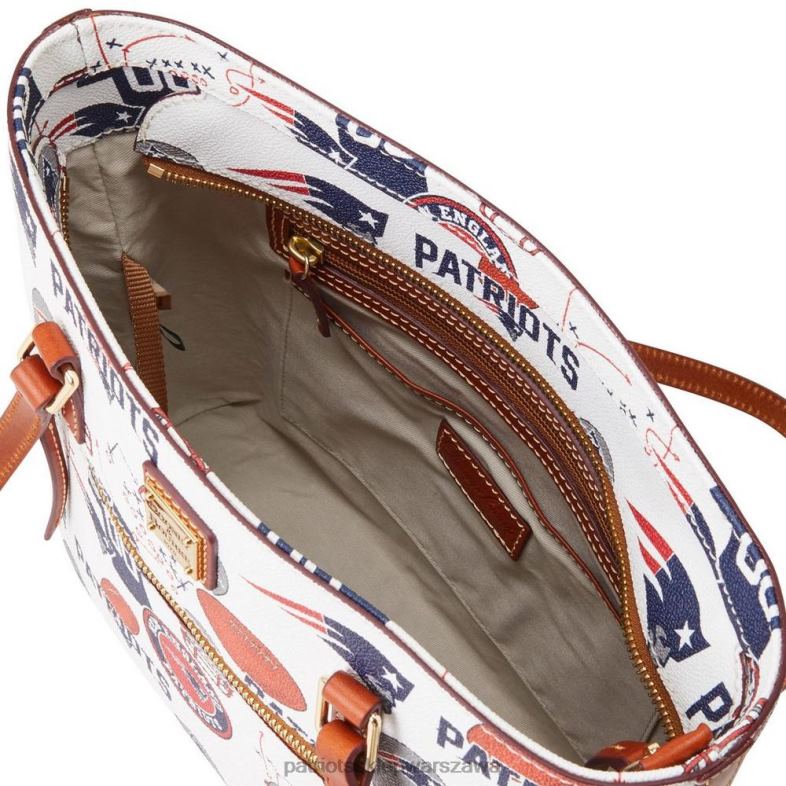Patriots Jersey kobiety Torebka dooney & bourke game day shopper Akcesoria 6RBB2165