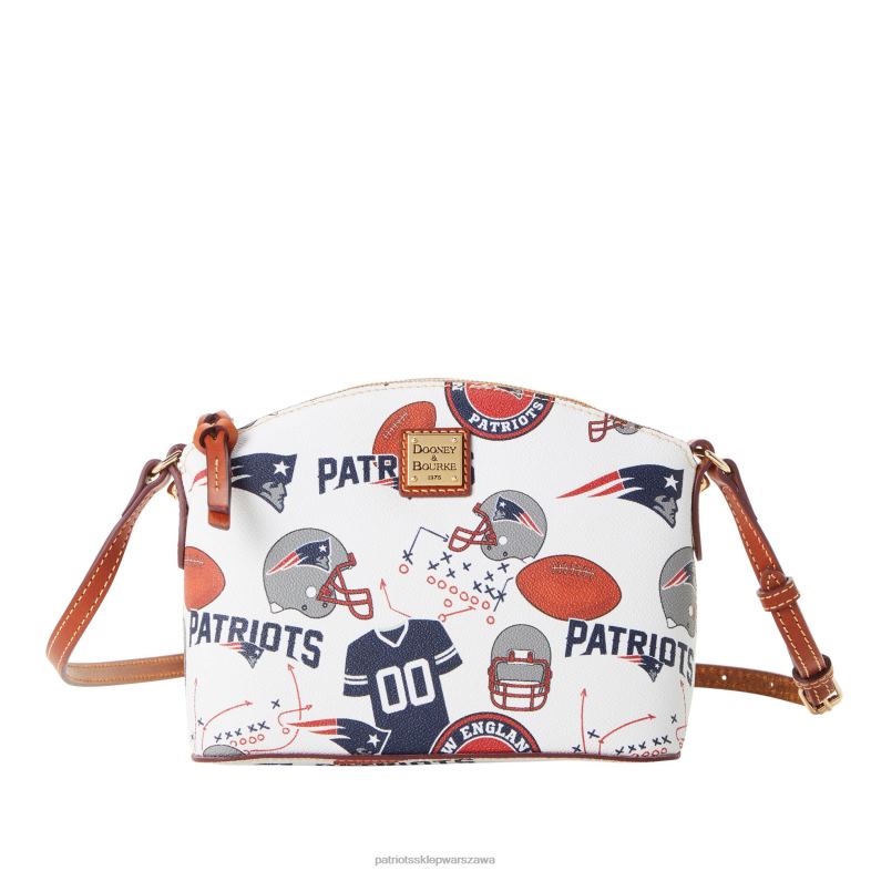 Patriots Jersey kobiety dooney & bourke game day suki torebka przez ramię Akcesoria 6RBB2186