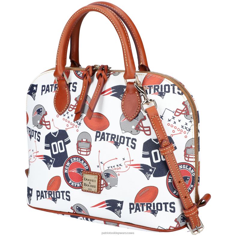 Patriots Jersey kobiety dooney & bourke gameday zapinana na zamek torba na suwak Akcesoria 6RBB2159