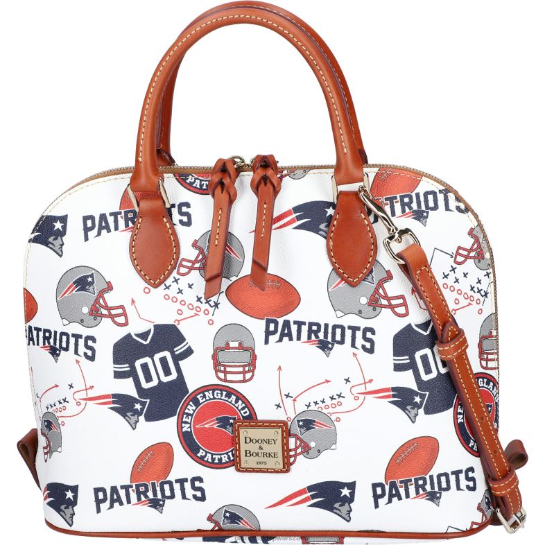 Patriots Jersey kobiety dooney & bourke gameday zapinana na zamek torba na suwak Akcesoria 6RBB2159