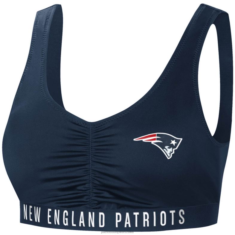 Patriots Jersey kobiety G-iii 4her marki Carl Banks Granatowa góra od bikini All-Star odzież 6RBB2900