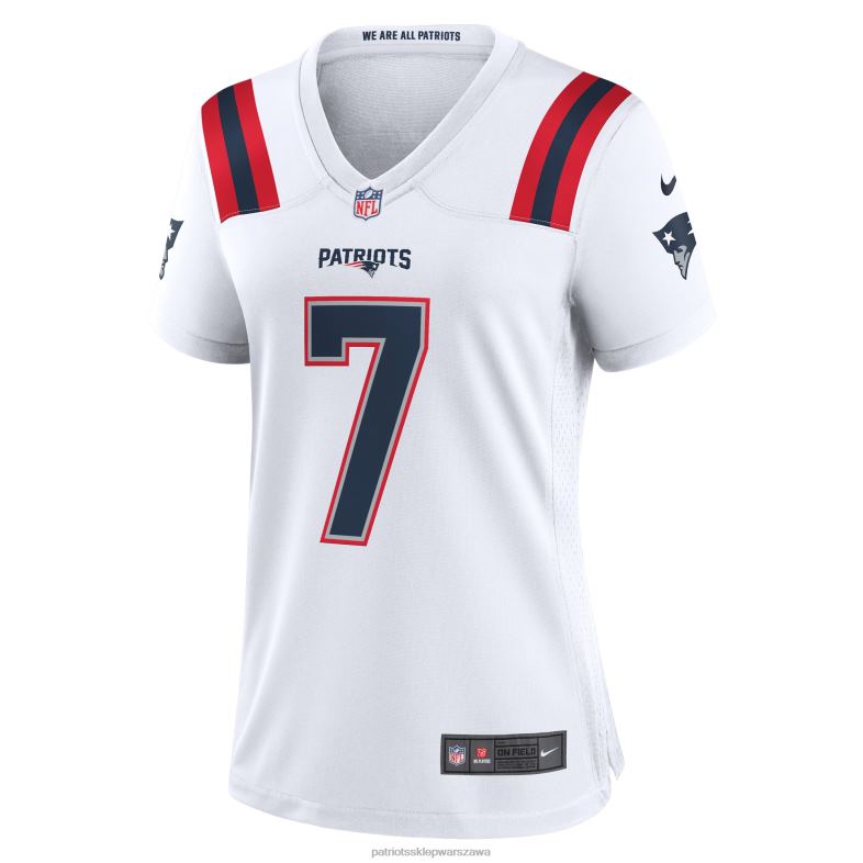 Patriots Jersey kobiety Biała koszulka gracza nike juju smith-schuster odzież 6RBB1198