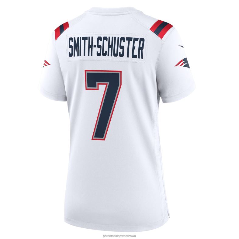 Patriots Jersey kobiety Biała koszulka gracza nike juju smith-schuster odzież 6RBB1198