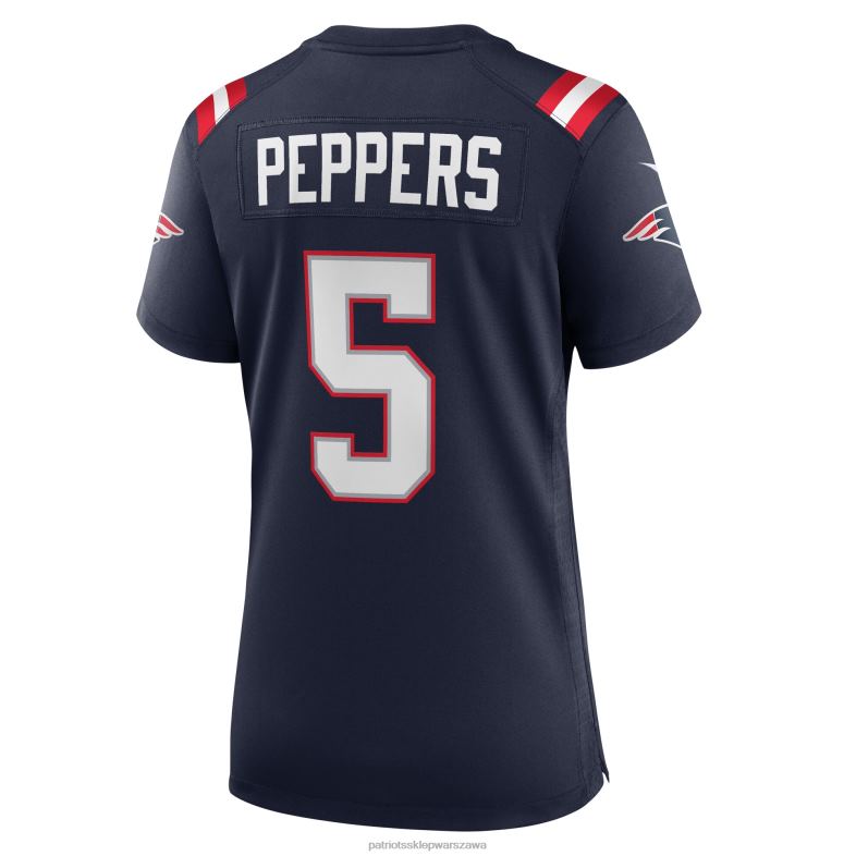 Patriots Jersey kobiety Granatowa koszulka gracza Nike Jabrill Peppers odzież 6RBB1190