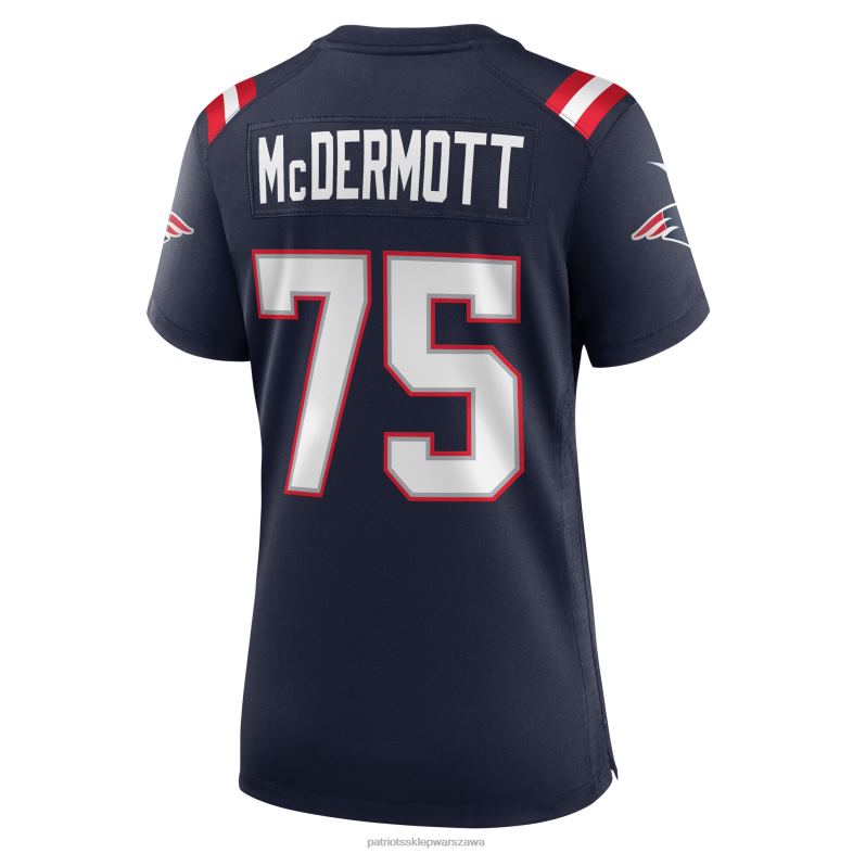 Patriots Jersey kobiety Granatowa koszulka nike conor mcdermott do gry domowej odzież 6RBB1123