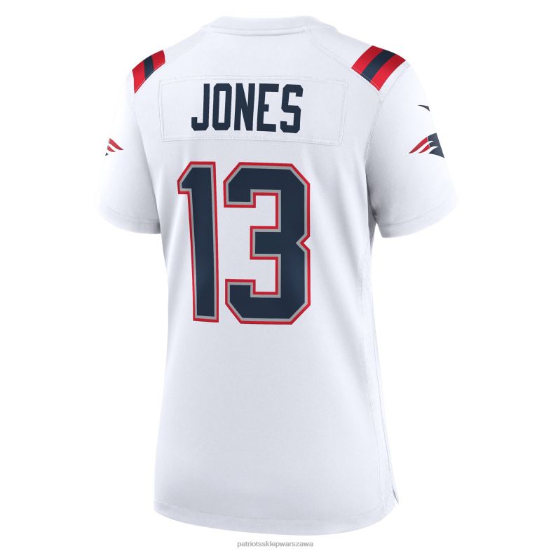 Patriots Jersey kobiety biała koszulka gracza nike jack jones odzież 6RBB1231