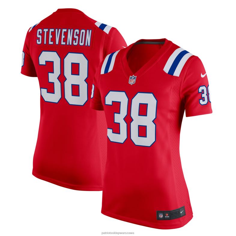 Patriots Jersey kobiety czerwona koszulka gracza alternatywnego nike rhamondre stevenson odzież 6RBB1191