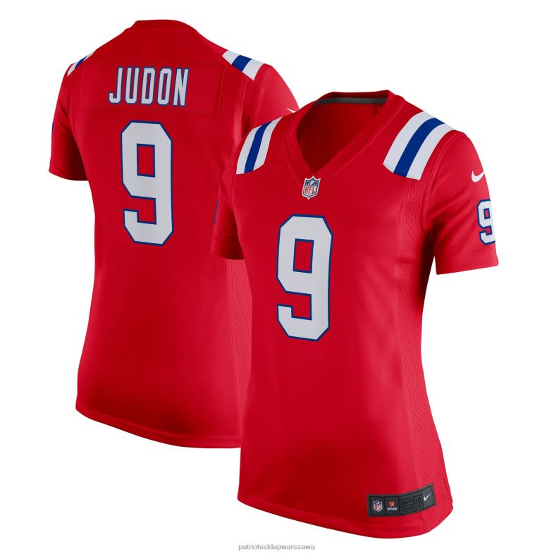 Patriots Jersey kobiety czerwona koszulka meczowa nike matthew judon odzież 6RBB1181