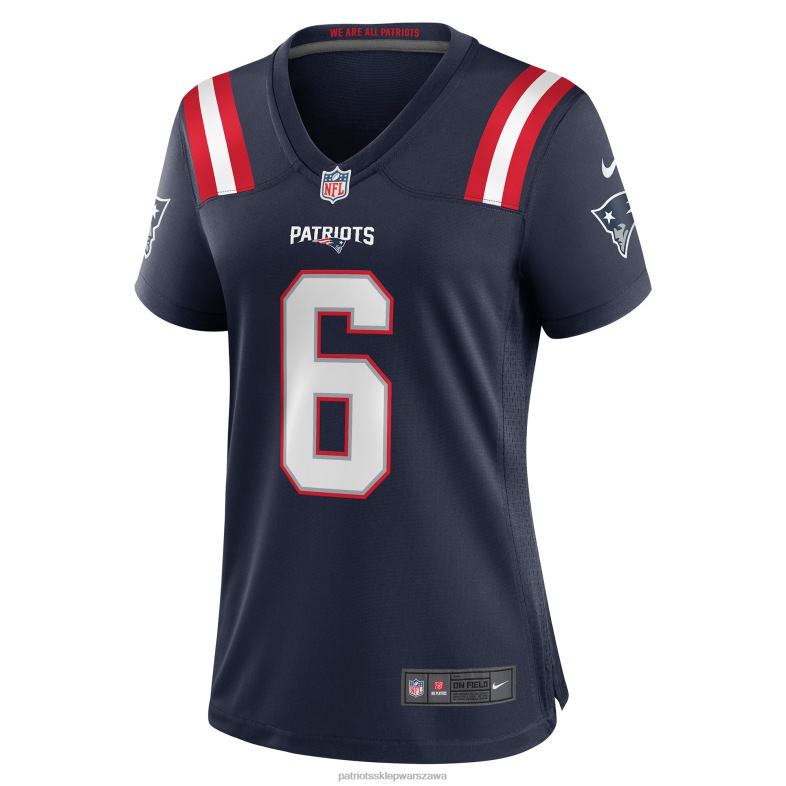 Patriots Jersey kobiety granatowa koszulka Nike Nick Folk odzież 6RBB1169