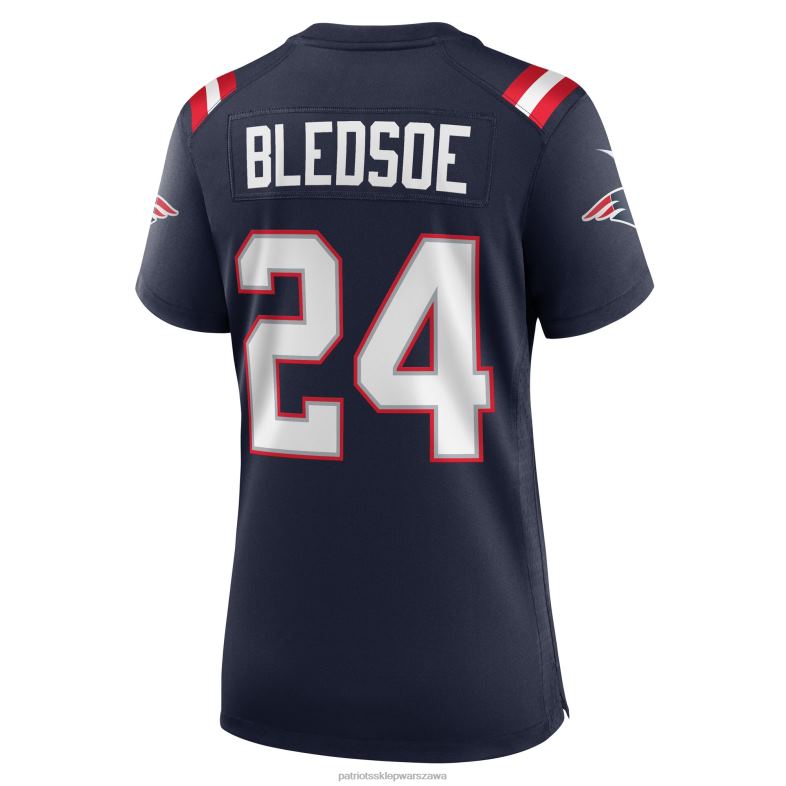 Patriots Jersey kobiety granatowa koszulka gracza Nike Joshuah Bledsoe odzież 6RBB1242