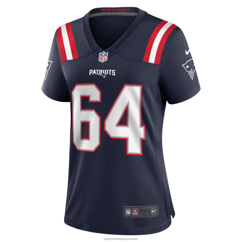 Patriots Jersey kobiety granatowa koszulka gracza nike andrew stueber odzież 6RBB1115