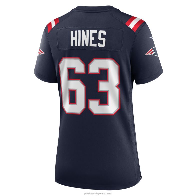 Patriots Jersey kobiety granatowa koszulka gracza nike chasen hines odzież 6RBB1236