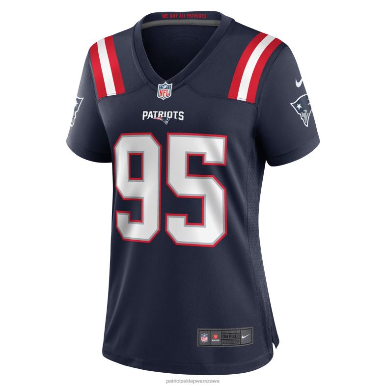 Patriots Jersey kobiety granatowa koszulka gracza nike daniel ekuale odzież 6RBB1235