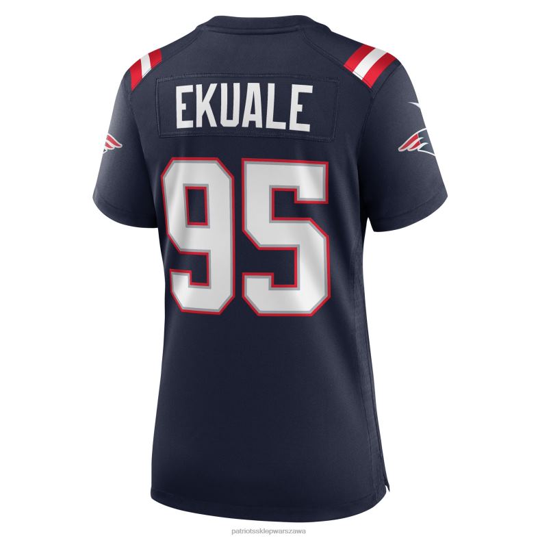 Patriots Jersey kobiety granatowa koszulka gracza nike daniel ekuale odzież 6RBB1235