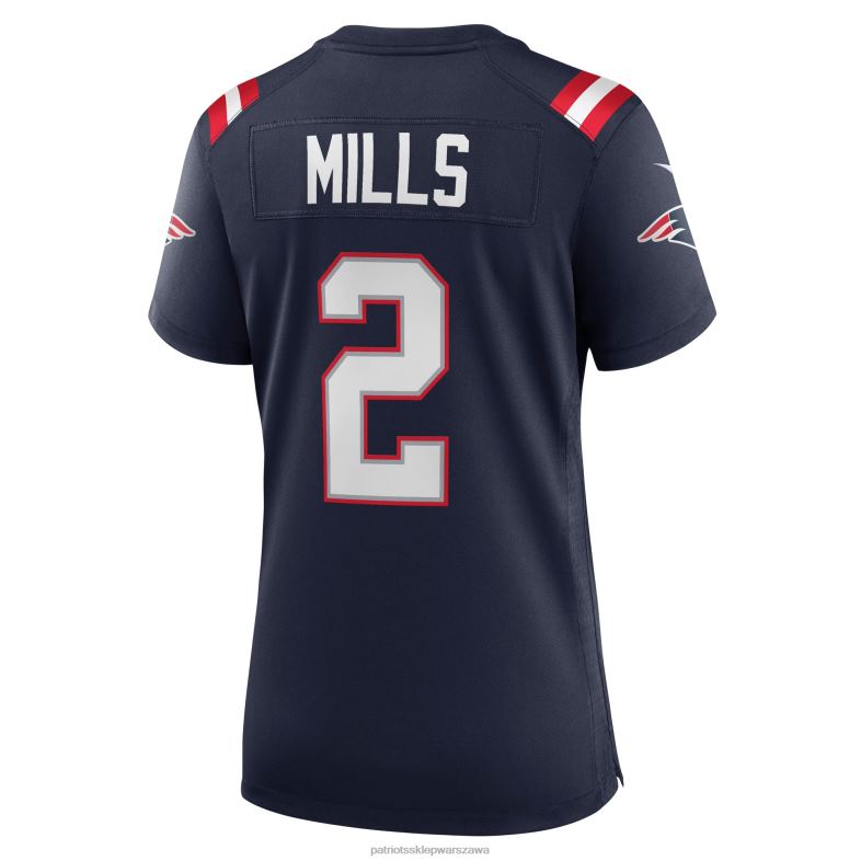Patriots Jersey kobiety granatowa koszulka gracza nike jalen mills odzież 6RBB1219