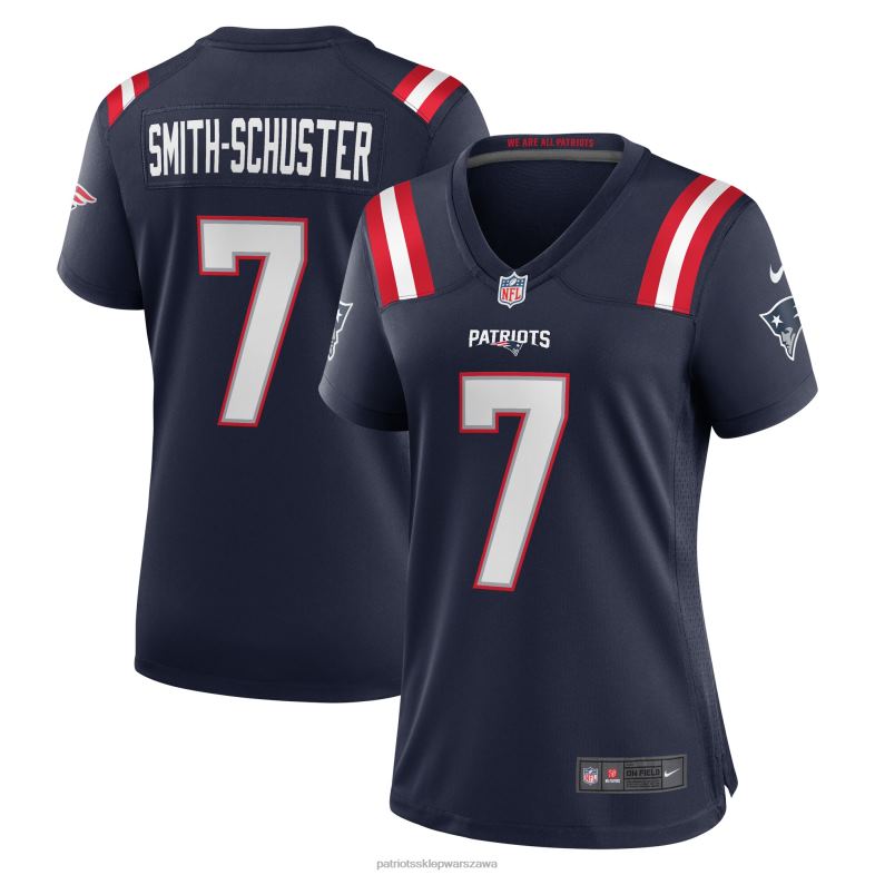 Patriots Jersey kobiety granatowa koszulka gracza nike juju smith-schuster odzież 6RBB1178