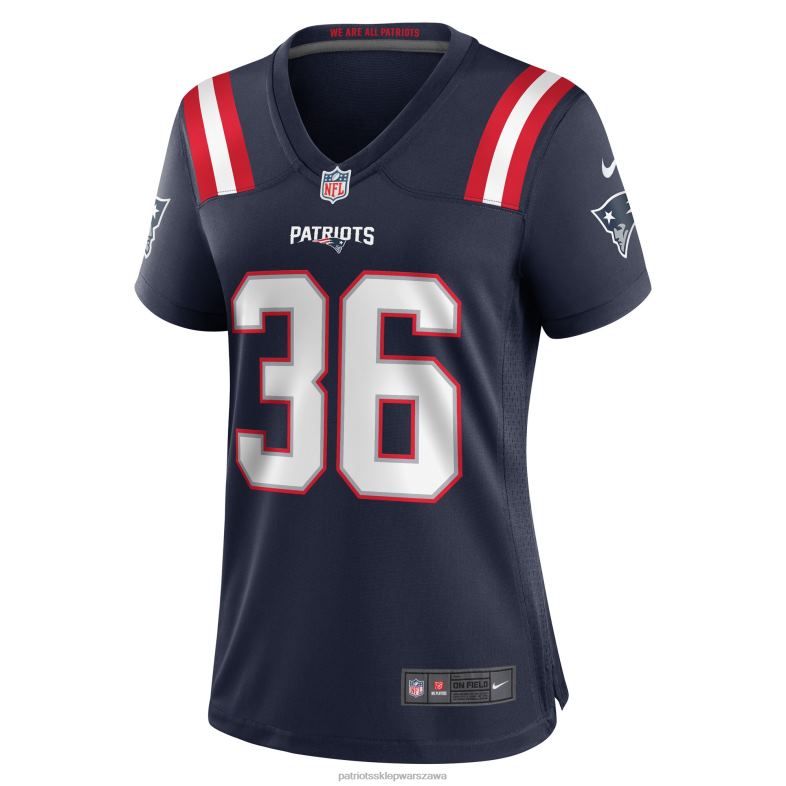 Patriots Jersey kobiety granatowa koszulka gracza nike kevin harris odzież 6RBB1118