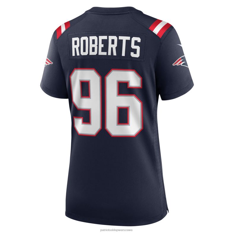 Patriots Jersey kobiety granatowa koszulka gracza nike sam roberts odzież 6RBB1239