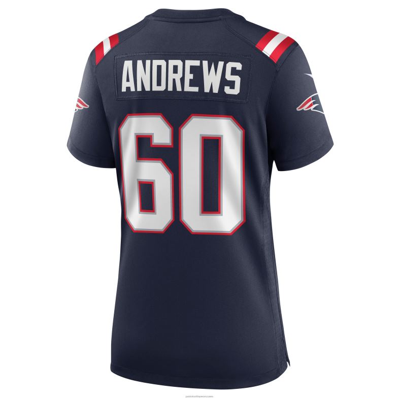 Patriots Jersey kobiety granatowa koszulka meczowa nike david andrews odzież 6RBB1140